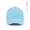 "Darrell Cap" Kappe aus recycelter Baumwolle (280 g/m²) mit Metall-Schnallenverschluss, hellblau