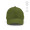 "Darrell Cap" Kappe aus recycelter Baumwolle (280 g/m²) mit Metall-Schnallenverschluss, armeegrün
