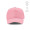"Hendrix Cap" Kappe aus recycelter Baumwolle (280 g/m²) mit Metall-Schnallenverschluss, rosa