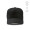 "Hendrix Cap" Kappe aus recycelter Baumwolle (280 g/m²) mit Metall-Schnallenverschluss, schwarz