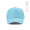"Hendrix Cap" Kappe aus recycelter Baumwolle (280 g/m²) mit Metall-Schnallenverschluss, hellblau