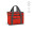 "Florence L" 10 l Kühltasche aus recyceltem PET mit zwei Fächern und einer Fronttasche, rot