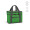 "Florence L" 10 l Kühltasche aus recyceltem PET mit zwei Fächern und einer Fronttasche, grün