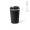 "Limpopo Travel Cup" Reisebecher aus recyceltem Edelstahl, 490 ml, doppelwandig, auslaufsicher, schwarz