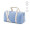 "Seoul Gym Bag" 30L Sporttasche aus recycelter Baumwolle und rPET, pastelblau