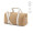 "Seoul Gym Bag" 30L Sporttasche aus recycelter Baumwolle und rPET, champagne