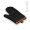 "Basquiat Kitchen Glove" Küchenhandschuh aus recycelter Baumwolle (280 g/m²) mit rPU-Details, schwarz