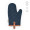 Basquiat Küchenhandschuh aus recyceltes Baumwolle 280g/m² mit rPU-Details, marineblau