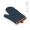 "Basquiat Kitchen Glove" Küchenhandschuh aus recycelter Baumwolle (280 g/m²) mit rPU-Details, marineblau