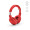 "Galileo Headphones" Kopfhörer aus rABS, 200 mAh, 8 Stunden Wiedergabezeit, rot