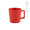 "Thames 350 Mug" Tasse aus Keramik, 360 ml, matte Oberfläche, rot