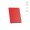 "Marquez A5 Notebook" A5 Notizbuch mit Festeinband mit 196 Seiten aus recyceltem Papier (70 g/m²), rot