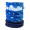 Individueller RPET Multifunktionsschalschal CreaScarf Winter, blau