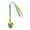 Individuelle Medaille Subdal Colour, gelb/transparent