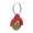 Schlüsselanhänger mit Einkaufswagen-Chip Token, rot