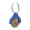Schlüsselanhänger mit Einkaufswagen-Chip Token, blau