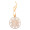 Weihnachtsbaumschmuck, Snowflake Lundamo, gold/natur