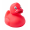 Badeente Squack, rot