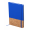 Notizbuch Purroc, natur/blau