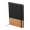 Notizbuch Purroc, natur/schwarz