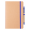 Notizbuch Ginkgo, natur/blau