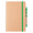 Notizbuch Ginkgo, natur/grün