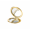 Taschenspiegel Pollux, gold