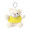 plüsch teddybär schlüsselanhänger Keyted, gelb