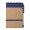 Notizblock Platanus A6, natur/blau
