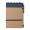 Notizblock Platanus A6, natur/dunkelblau