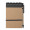 Notizblock Platanus A6, natur/schwarz