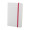 Notizbuch Pendula A6, weiß/pink