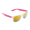 Sonnenbrille Harvey, mattweiß/pink