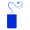 Handy-Etui Coprox, blau