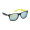 Sonnenbrille Noosa, schwarz/gelb