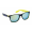 Sonnenbrille Noosa, schwarz/gelb