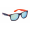 Sonnenbrille Noosa, schwarz/orange