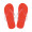 Strandpantoffeln Arivo, rot, 42-44