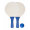 Strandtennis Mistra, natur/blau
