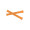 Applaus-Stab Stixy, orange