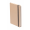 Notizbuch Prunus A5, natur/schwarz