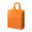 Einkaufstasche Duttak, orange
