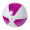 Strandball (ø28 cm) Byron, weiß/pink
