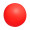 Strandball (ø28 cm) Playo, rot