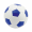 Fußball Pancho, weiß/blau
