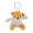 Plüsch-Teddybär-Schlüsselanhänger TeddyFob, weiß