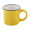 Mini Vintage-Becher Woodstock Mini, gelb