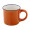 Mini Vintage-Becher Woodstock Mini, orange