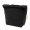 Rucksack aus recyceltem Canvas Rekan Cool, schwarz