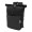 Rucksack aus recyceltem Canvas Blakkan Back, schwarz